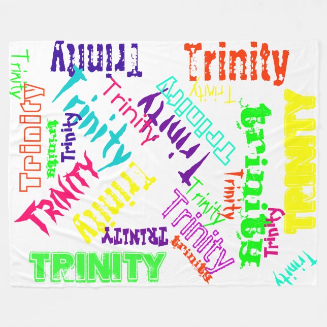 Collage conocido brillante colorido de la manta (Frente (Horizontal))