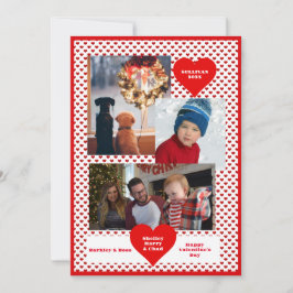 Collage de 3 fotos de la familia Valentine