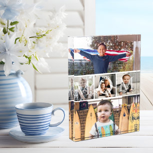 Collage de 5 fotos para mamá