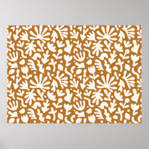 Collage de arte contemporáneo dibujado a mano con