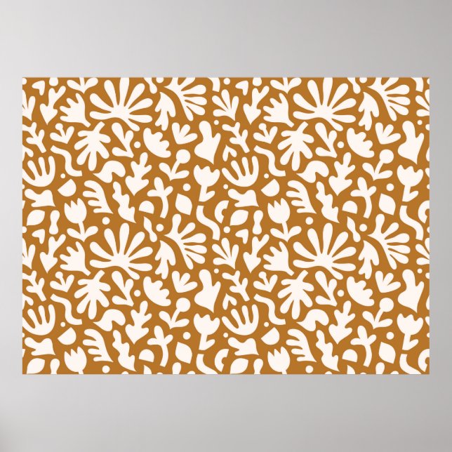 Collage de arte contemporáneo dibujado a mano con  (Frente)