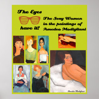 Collage de arte de Modigliani