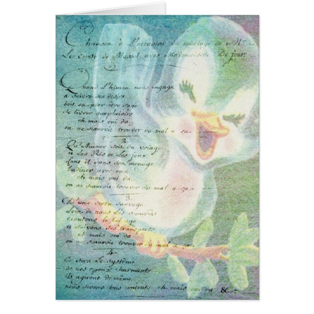 Collage de arte digital de aves de la época (Frente)