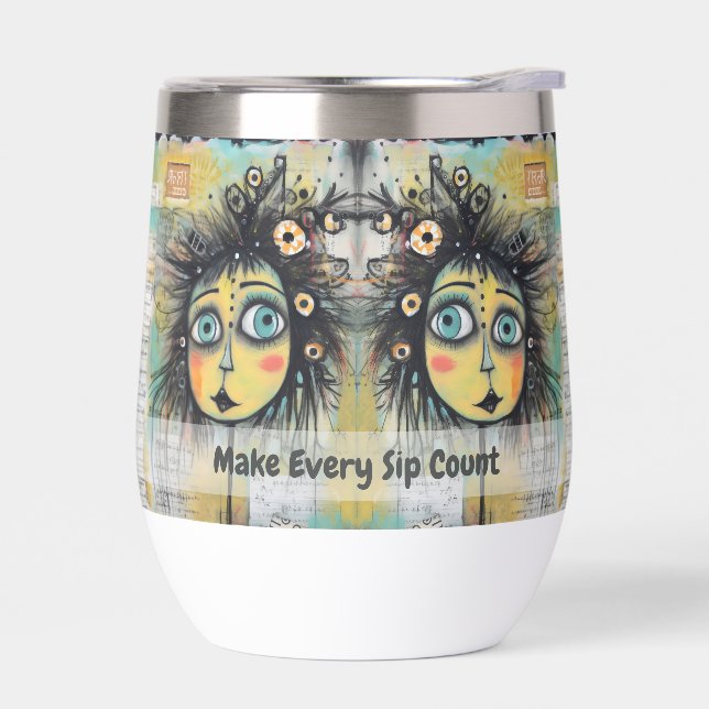 Collage de arte lady 12 (Izquierdo)