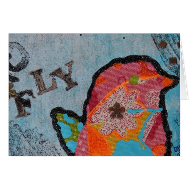 Collage de aves voladas (Anverso (Horizontal))