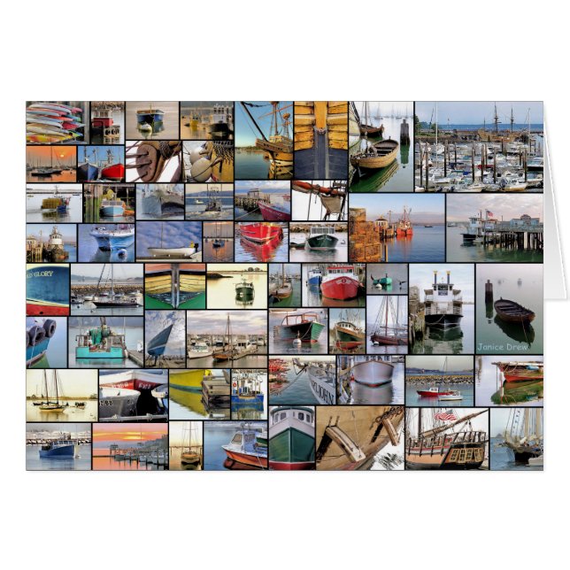 Collage de botes (Anverso (Horizontal))