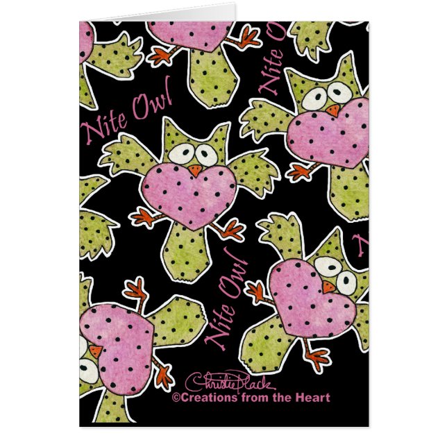 Collage de Búho Nite (Frente)