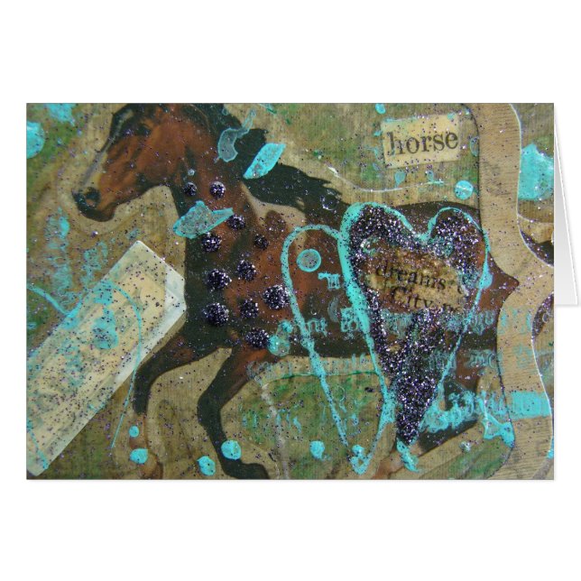 Collage de caballos (Anverso (Horizontal))