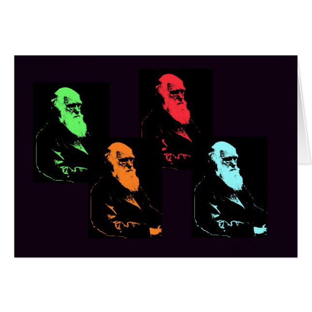 Collage de Charles Darwin (Anverso (Horizontal))