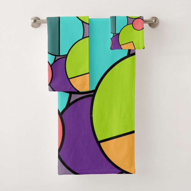 Collage de Círculo Moderno de Mediados del Siglo (In situ)