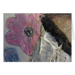 Collage de flor de plumas