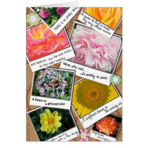 Collage de flores