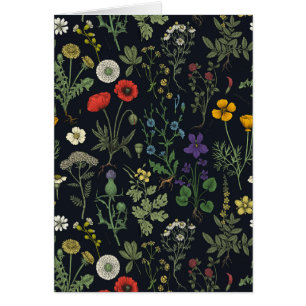 Collage de flores silvestres