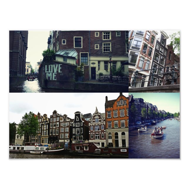 Collage de fotos Amsterdam 3 (Frente)