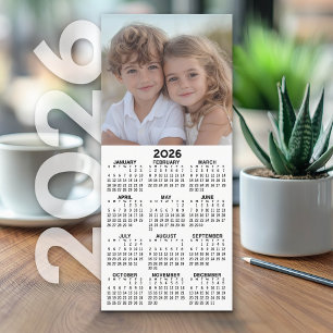 Collage de fotos Calendario 1 - Puede editar blanc