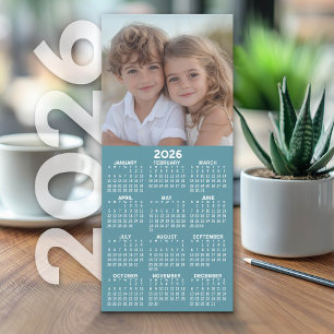 Collage de fotos Calendario 1 - Puede editar tarje