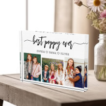 Collage de fotos de abuelos y nietos