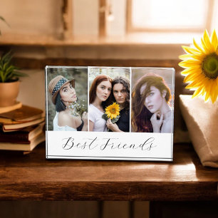Collage de fotos de amistad moderna de los mejores