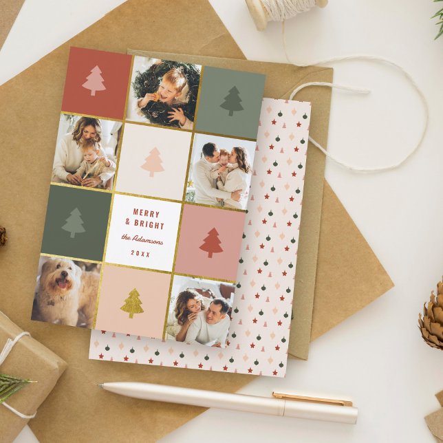 Collage de fotos de árbol de Navidad moderno Paste (Subido por el creador)