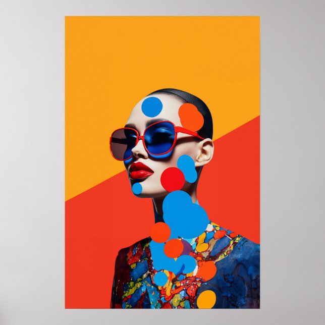 Collage de fotos de arte pop  (Frente)
