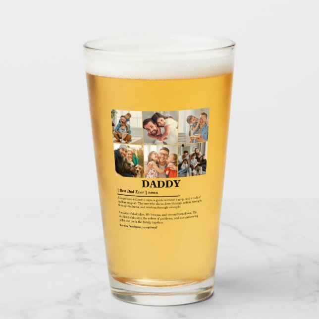 Collage de fotos de definición de papi personaliza (Anverso (lleno))