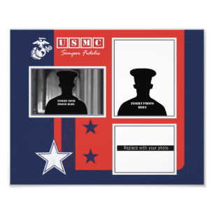 Collage de fotos de encargo del Cuerpo del Marines