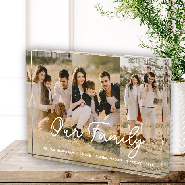 Collage de fotos de guiones sencillos y modernos d (Subido por el creador)