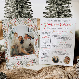 Collage de fotos De La Familia De Tarjetas De Revi