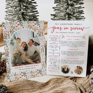 Collage de fotos De La Familia De Tarjetas De Revi