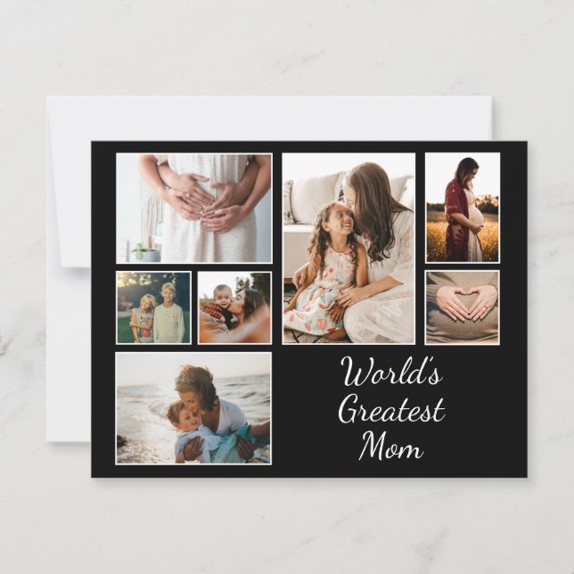 Collage de fotos de la madre más grande del mundo (Anverso)