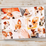 Collage de fotos de mascotas modernos y simples Pe<br><div class="desc">Agregue nueve (9) fotos personalizados de su mascota y nombre de su mascota. Agregue sus fotos y,  si es necesario,  desenmascara el grupo de foto y marco,  ajuste la imagen contra el marco y,  a continuación,  haga clic en máscara.</div>
