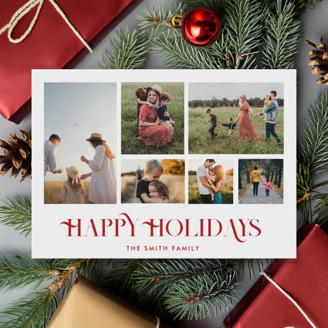 Collage de Fotos de Navidad Moderno (Subido por el creador)