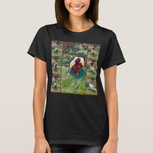 Collage de fotos de pato amargo, camiseta