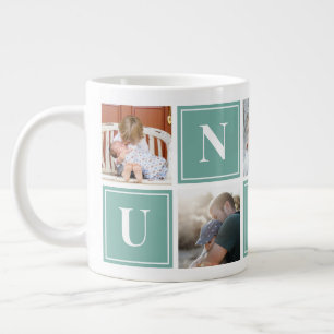 Collage de Fotos del Tío Taza de Café Gigante Pers