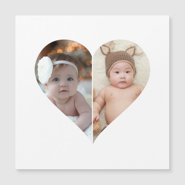 Collage de Fotos en Forma de Corazón 2 (Anverso)