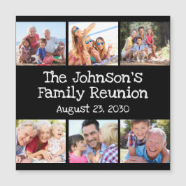 collage de fotos Familia Reunión Personalizada Neg
