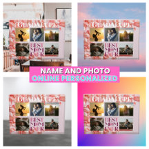 Collage de fotos familiar moderno mejor mamá jamás