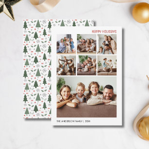 Collage de Fotos Familiares de Navidad Moderna 7