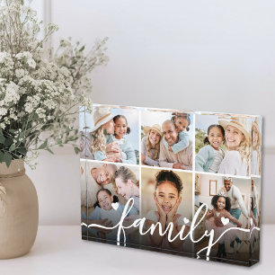 Collage de Fotos Familiares Personalizadas de Acrí