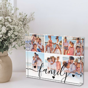 Collage de Fotos Familiares Personalizadas de Acrí
