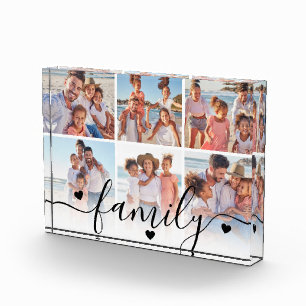Collage de Fotos Familiares Personalizadas de Acrí