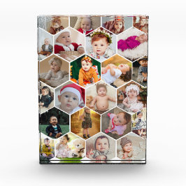 Collage de fotos Hexagon