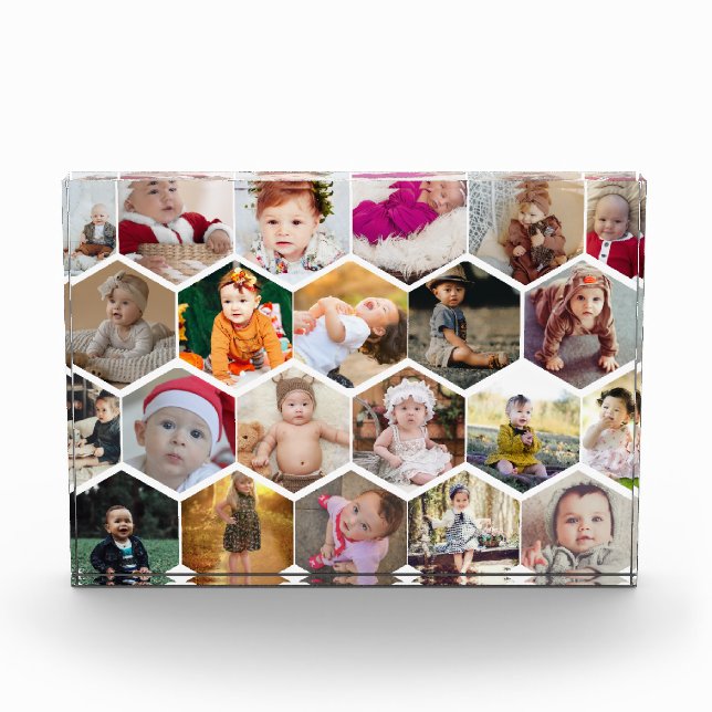 Collage de fotos Hexagon (Anverso)