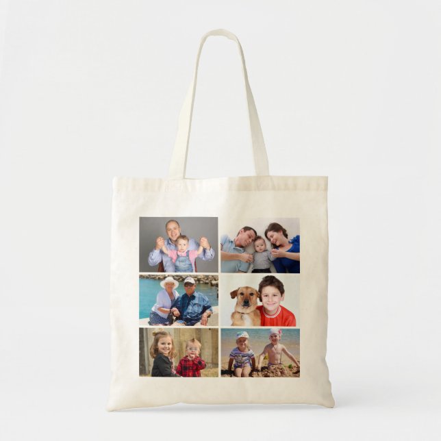 Collage de fotos, la bolsa de asas de la foto de (Frente)