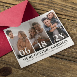 Collage de fotos minimalista Guardar la tarjeta de