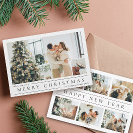 Collage de fotos moderno clásico de navidad