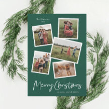 Collage de fotos moderno Feliz Navidad