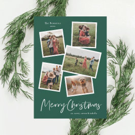 Collage de fotos moderno Feliz Navidad