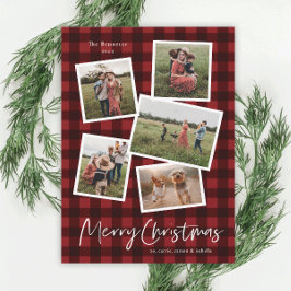 Collage de fotos moderno Feliz Navidad