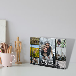 Collage de fotos Moderno Personalizado Sisters 7